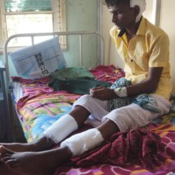 Fact finding on dalit boy Manojkumar brutally assaulted case in Tirunelveli .