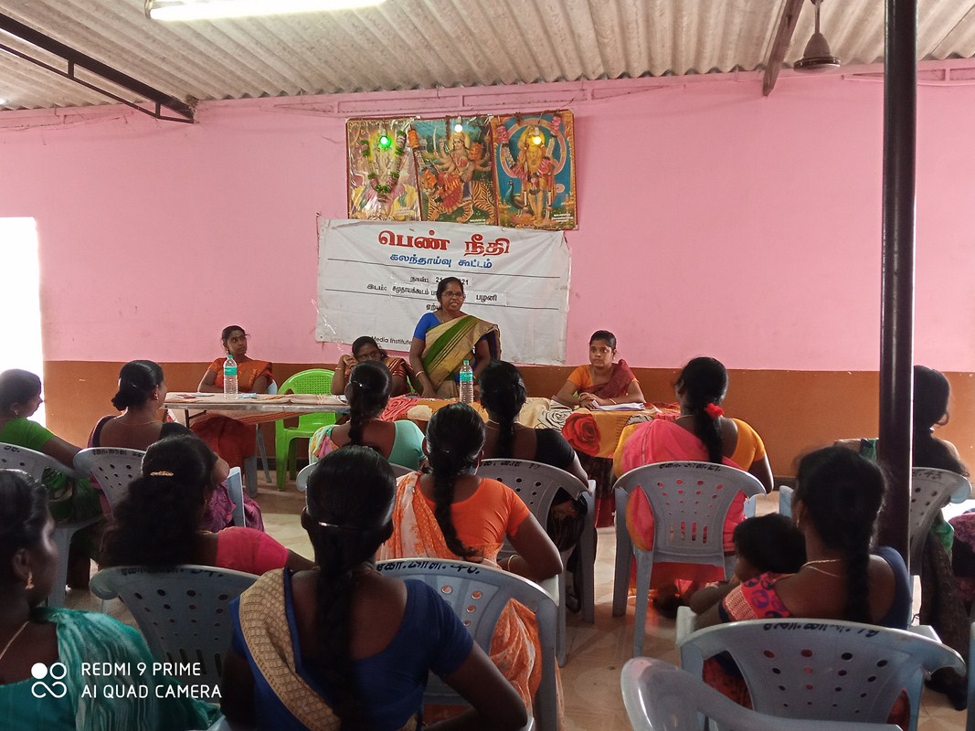 Dalit Women Advocacy Program in Dindigul DT