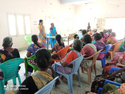 One day Women advocacy training program in Dindigul DT