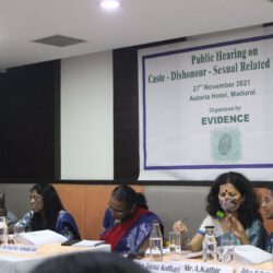 Public Hearing on Caste - Dishonour - Sexual related violations