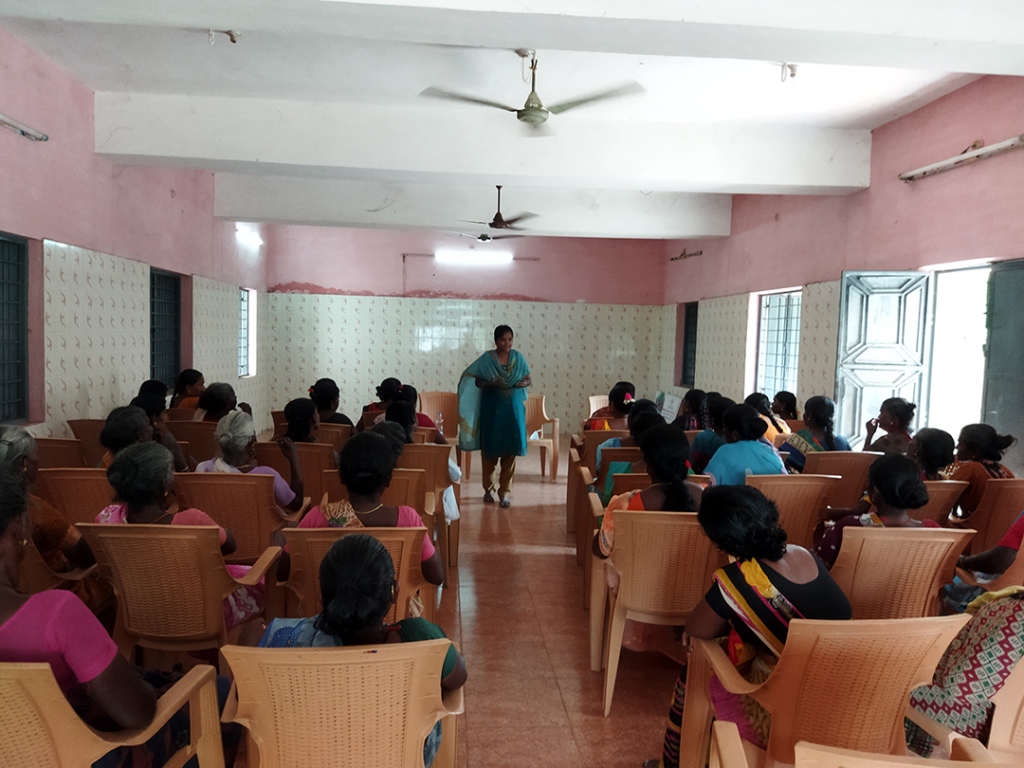 Advocacy program-Women Justice one day training on Law and Democracy held at Keelapasalai, Manamadurai at Sivagangai district