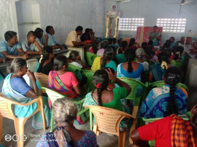 Advocacy program-Women Justice one day training on Law and Democracy held at O.Kovilpatti Panchayat, Virudhunagar district