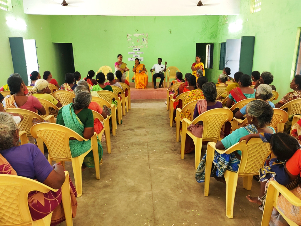 Advocacy program-Women Justice one day training on Law and Democracy held at Sirukudi Panchayat, Manamadurai taluk ,at Sivagangai