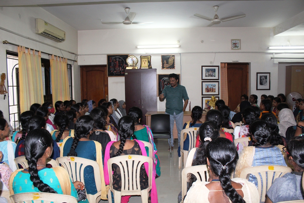 Students from Fatima College were participated in the Advocacy program_4th Nov (1)