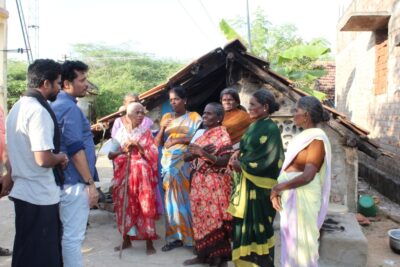 Fact finding on Twenty Dalit families were affected and hospitalized by drinking the contaminated water from the village overhead water tank Vengavayal village, Pudukottai Dist.