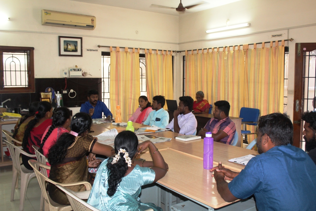 One day training on Dalit Women and Economic Opportunities
