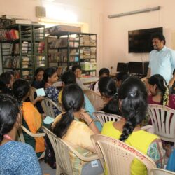 Training on Human Rights Intervention has been conducted to the Lady Doak college students in Madurai.