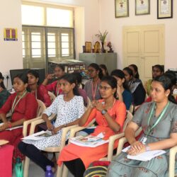 Training on Human Rights Intervention has been conducted to the Lady Doak college students in Madurai.