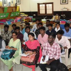 A seminar on Womens justice -Students of Mannar Thirumalai Nayackar Arts and Science College participated