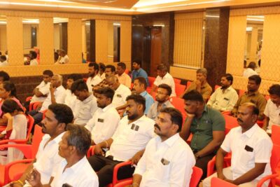 Capacity building for youth co-ordinators at Thoothukudi.