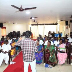 Strengthening the capacity of People representative held at hotel Malairam Residency, Sivagangai District