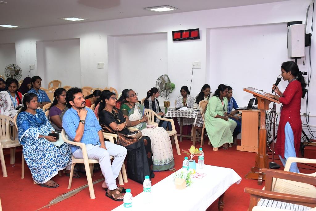 Organising Joint Human Rights Strategic Training Program at Lady Doak College