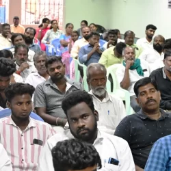 Capacity building for youth Co-ordinators held at VGS Hall, Dindigul