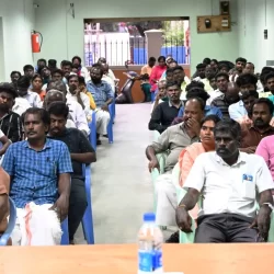 Capacity building for youth Co-ordinators held at VGS Hall, Dindigul