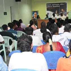 Capacity building for youth Co-ordinators held at VGS Hall, Dindigul