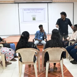 Human Rights Strategic Training Program held at Divine Word Centre, T.Vadippatti, Madurai