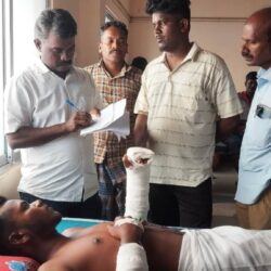 Fact finding on dalit BOY ayyasamy assaulted case in Sivagangai