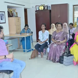 Organising Joint Human Rights Strategic Training Program at the Evidence Office, Madurai.