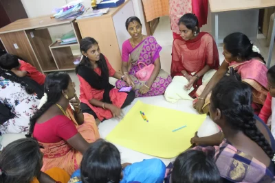 Strengthening Women Justice Forum Members Meet held at the Evidence Office, Madurai