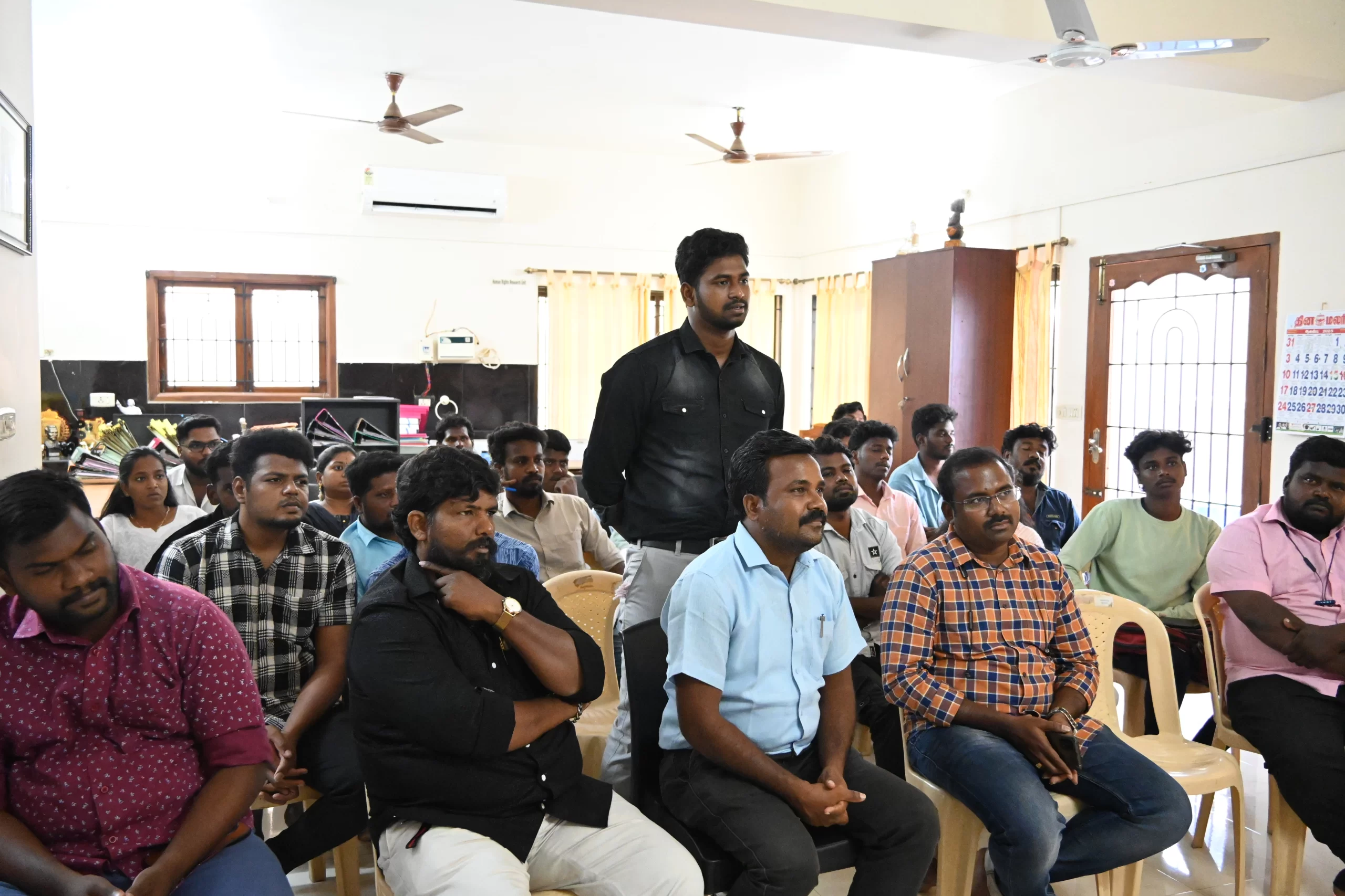 Mobilizing and Organizing Dalit Youth Justice Forum held at Evidence Office, Madurai
