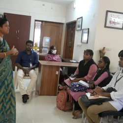 Organising Joint Human Rights Strategic Training Program at the Evidence Office, Madurai