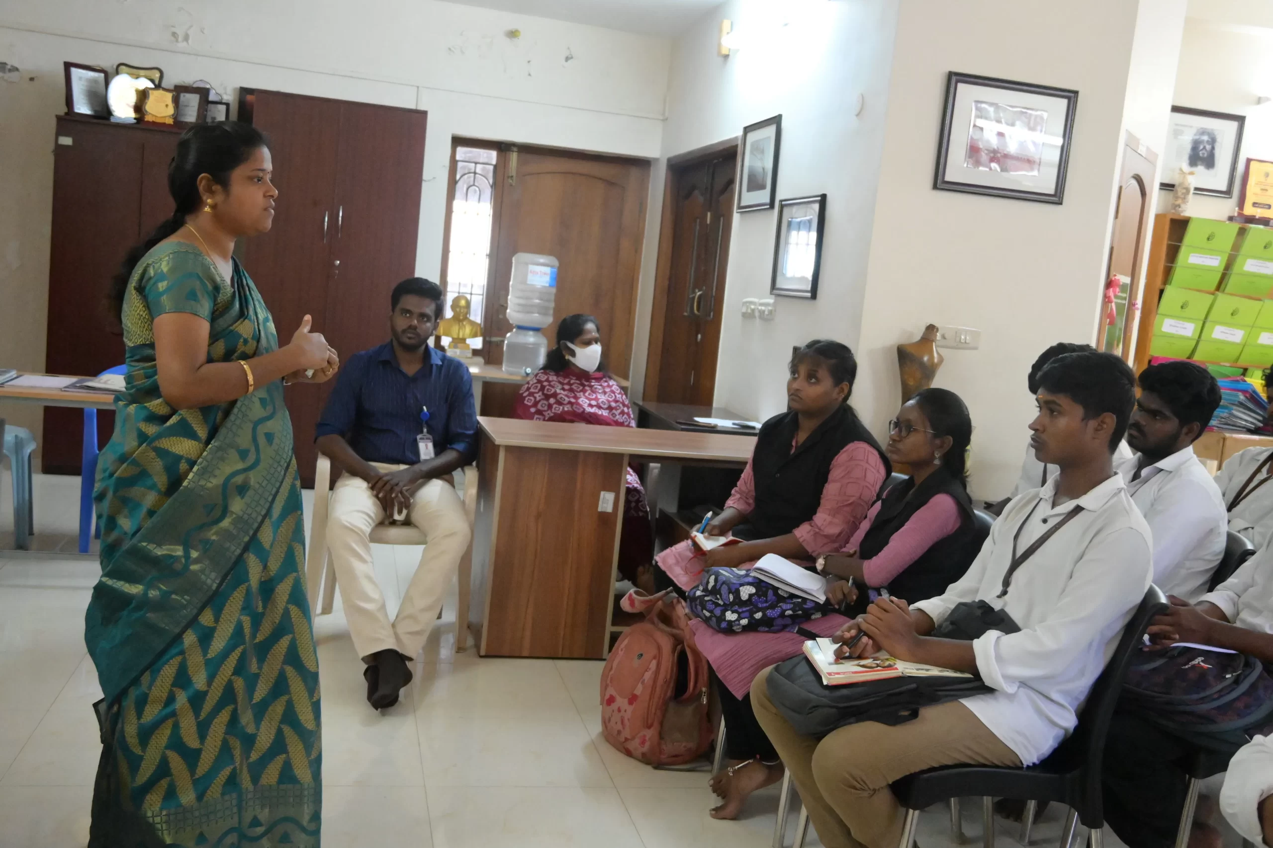 Organising Joint Human Rights Strategic Training Program at the Evidence Office, Madurai