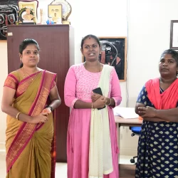 Strengthening Women Justice Forum Members Meet at Evidence Office, Madurai