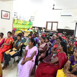Strengthening Women Justice Forum Members Meet at Evidence Office, Madurai