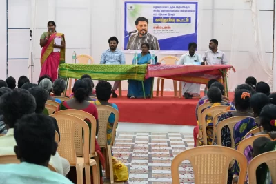 Human Rights Defenders Forum Campaign Awareness helt at Purathi Thozhar Pasarai