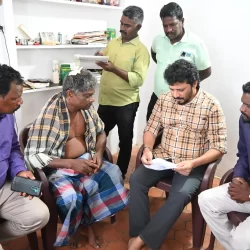 Fact finding on John mark and Thrinath katta murder case in Perumbathu village